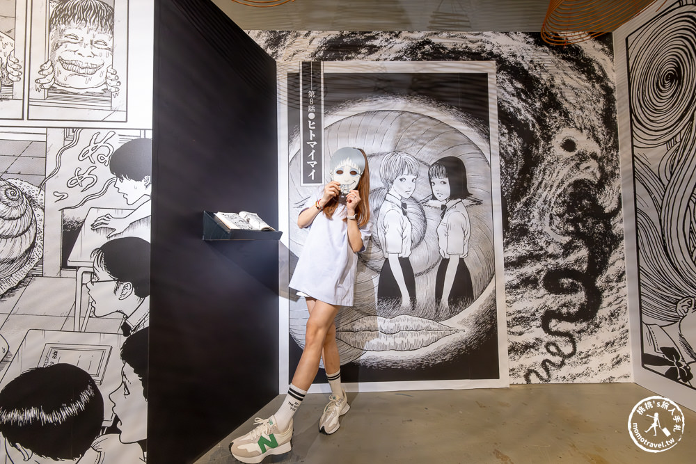 台北展覽|伊藤潤二恐怖體驗展2|富江、雙一現身嚇人！沉浸式鬼屋推薦(展期.門票.周邊商品)
