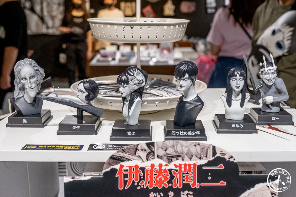 台北展覽|伊藤潤二恐怖體驗展2|富江、雙一現身嚇人！沉浸式鬼屋推薦(展期.門票.周邊商品)