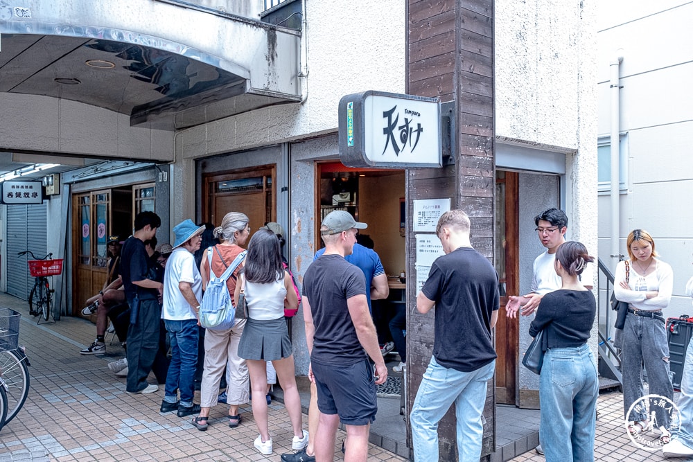 東京高円寺美食| 天助天すけ-炸蛋天婦羅天丼必吃人氣名店(菜單價格、食記評價)