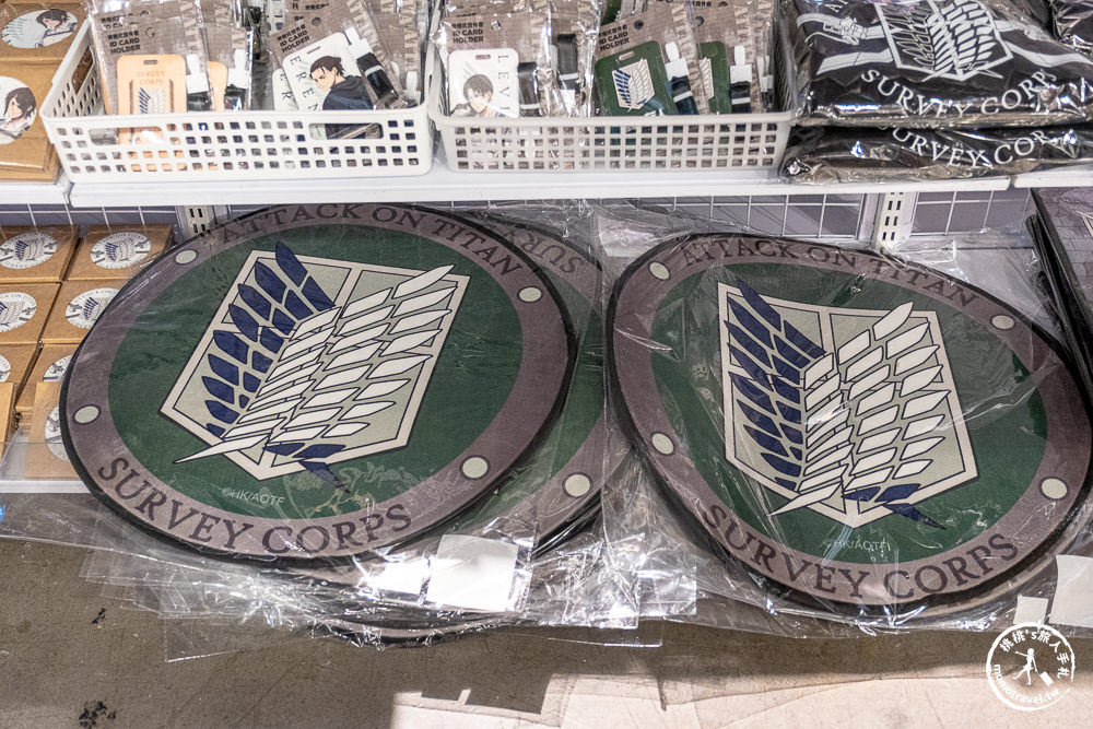 快閃店|進擊的巨人期間限定快閃店(免門票)|調查兵團立體機動裝置聯名商品搶買!(展期.看點.周邊商品)