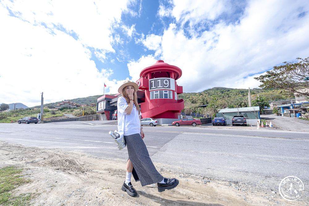 花蓮豐濱景點|巨大消防栓景觀台－花東海岸公路上最美的消防局