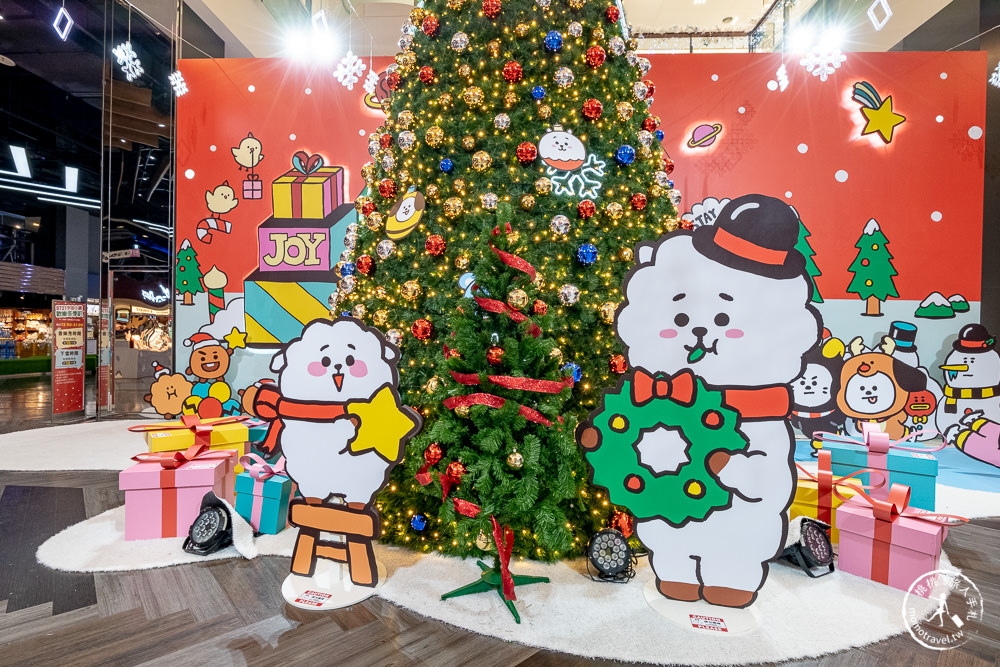 2022聖誕節活動》台茂購物中心-BT21宇宙小鎮歡樂冬季趴主題展|聖誕樹.活動時間.交通停車介紹