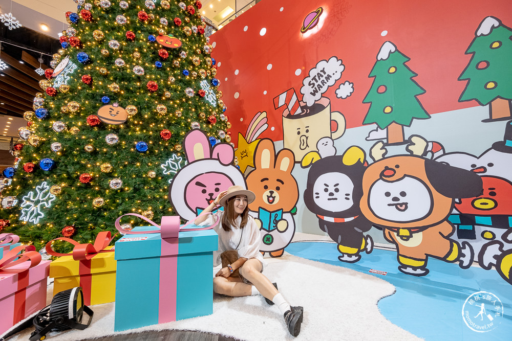 2022聖誕節活動》台茂購物中心-BT21宇宙小鎮歡樂冬季趴主題展|聖誕樹.活動時間.交通停車介紹