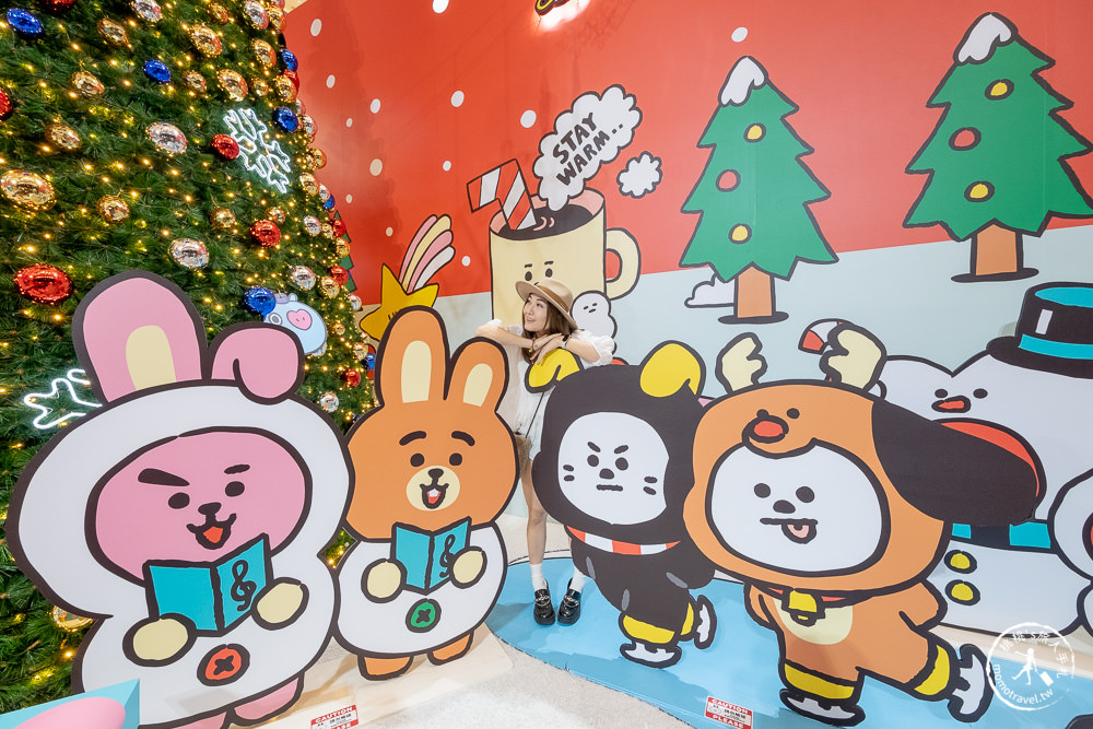 2022聖誕節活動》台茂購物中心-BT21宇宙小鎮歡樂冬季趴主題展|聖誕樹.活動時間.交通停車介紹