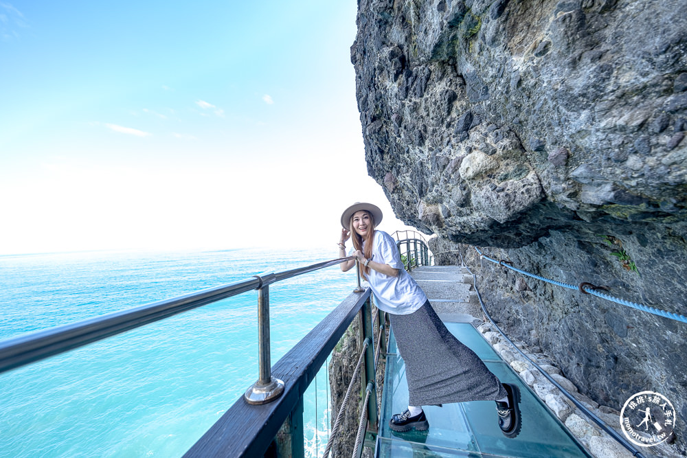 花蓮豐濱景點|親不知子天空步道海上古道|挑戰台灣最驚險的斷崖透明玻璃走道