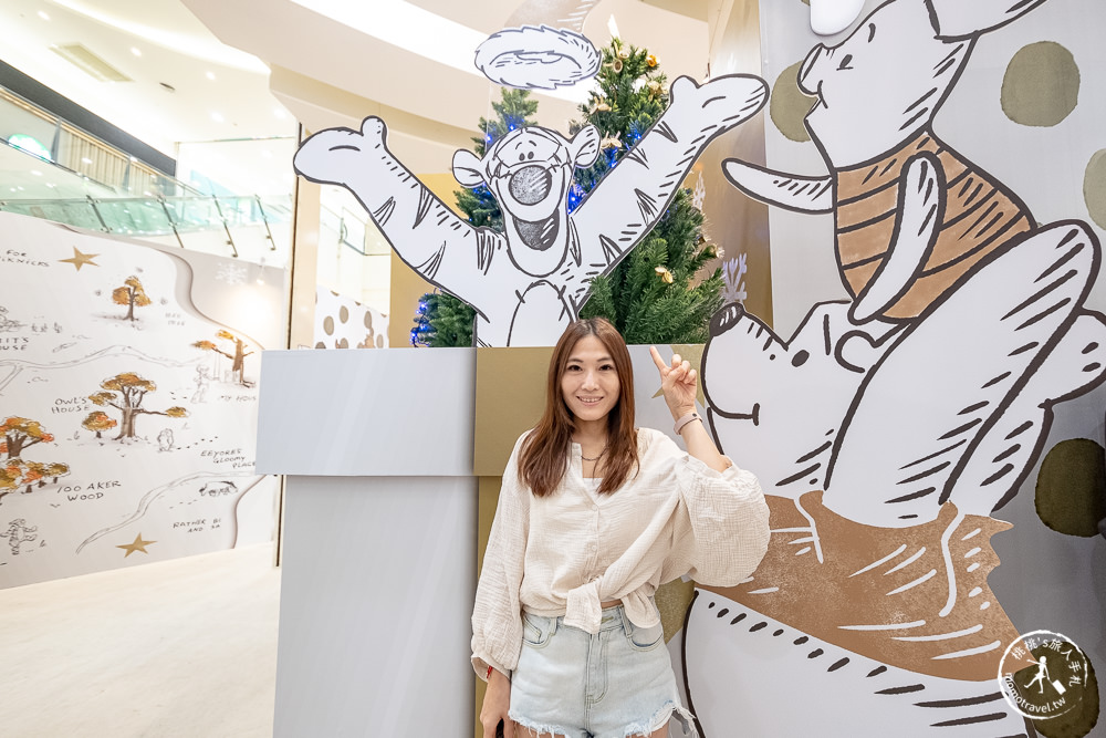 快閃店》走進小熊維尼的百畝森林-雪白聖誕主題快閃店(免門票)│中和環球購物中心 (展期.看點.商品價格)