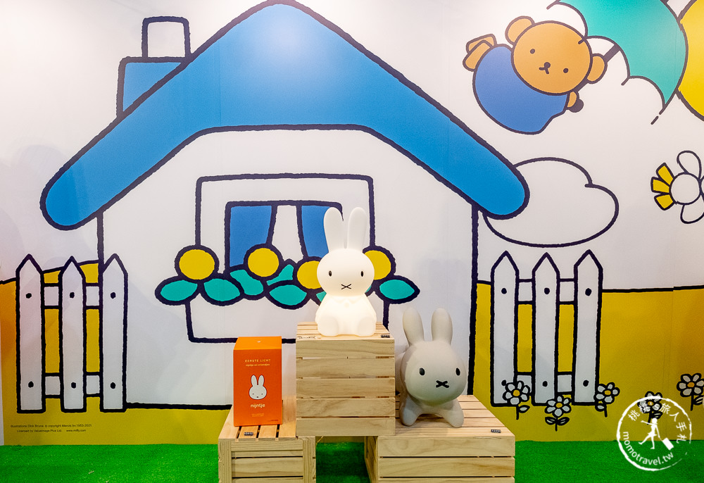 快閃店》Miffy米飛兔期間限定店(免門票)│比人高可愛米飛兔站門口迎接大家(展期.看點.商品價格)
