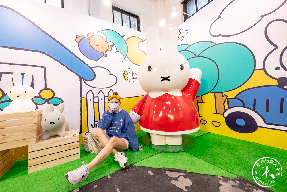 快閃店》Miffy米飛兔期間限定店(免門票)│比人高可愛米飛兔站門口迎接大家(展期.看點.商品價格)