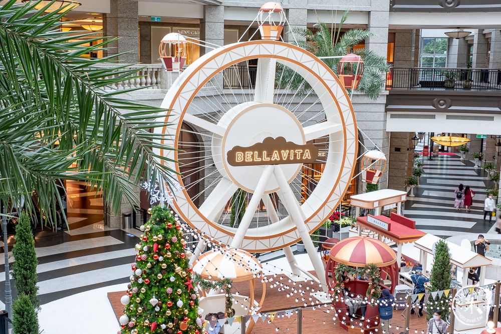 2022聖誕節活動》BELLAVITA 冬日雪地嘉年華|奇幻摩天輪樂園 夢想轉動