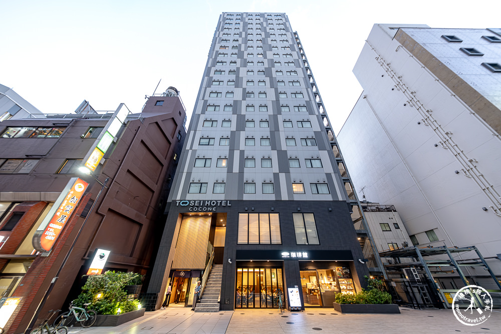 東京上野住宿|Tosei Hotel Cocone Ueno okachimachi-近車站.阿美橫町.逛街購物便利.平價推薦