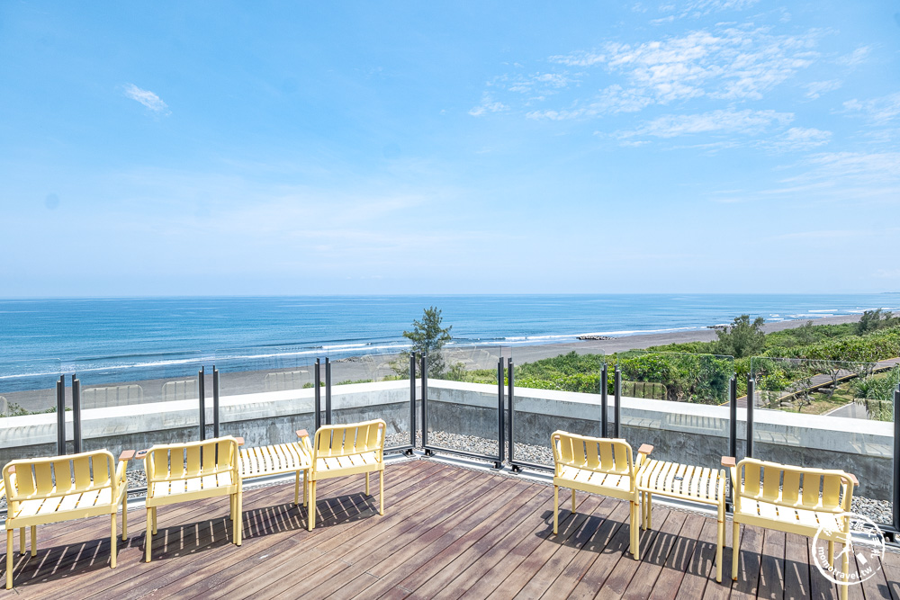 宜蘭壯圍美食|等日初 Brand New Day．永鎮濱海新開幕海景咖啡廳，龜山島第一排無敵窗景、芒果鬆餅激推！(菜單價格.營業時間)