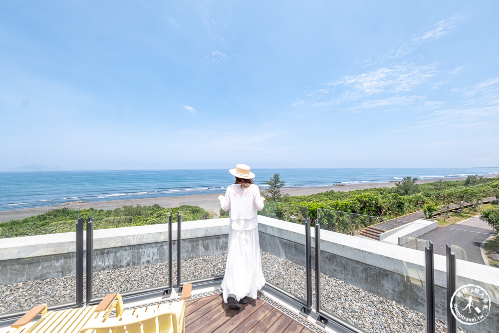 宜蘭壯圍美食|等日初 Brand New Day．永鎮濱海新開幕海景咖啡廳，龜山島第一排無敵窗景、芒果鬆餅激推！(菜單價格.營業時間)
