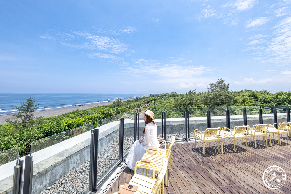 宜蘭壯圍美食|等日初 Brand New Day．永鎮濱海新開幕海景咖啡廳，龜山島第一排無敵窗景、芒果鬆餅激推！(菜單價格.營業時間)