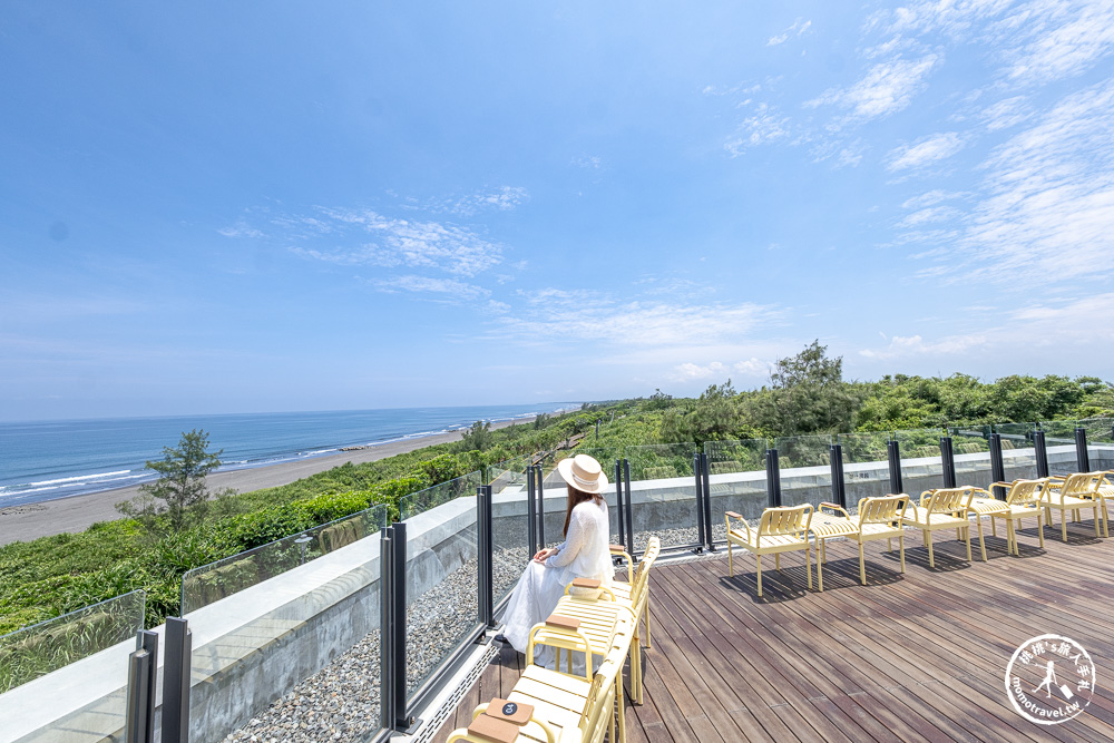 宜蘭壯圍美食|等日初 Brand New Day．永鎮濱海新開幕海景咖啡廳，龜山島第一排無敵窗景、芒果鬆餅激推！(菜單價格.營業時間)