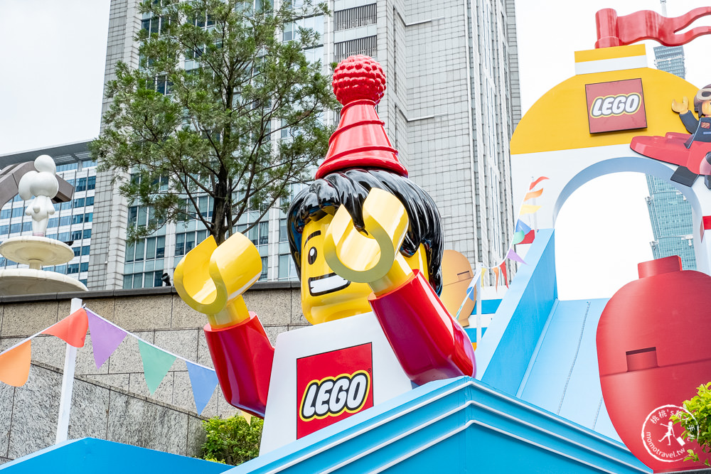 LEGO樂高|想玩世界就是玩樂園|快閃台北統一時代百貨夢廣場|免費玩闖關拿贈品