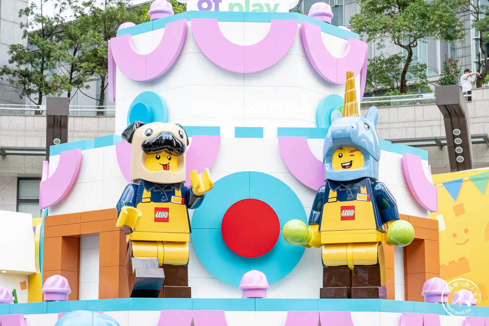 LEGO樂高|想玩世界就是玩樂園|快閃台北統一時代百貨夢廣場|免費玩闖關拿贈品