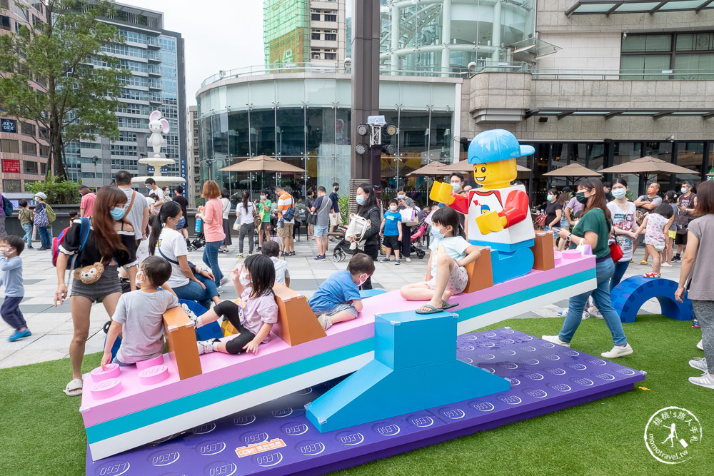 LEGO樂高|想玩世界就是玩樂園|快閃台北統一時代百貨夢廣場|免費玩闖關拿贈品