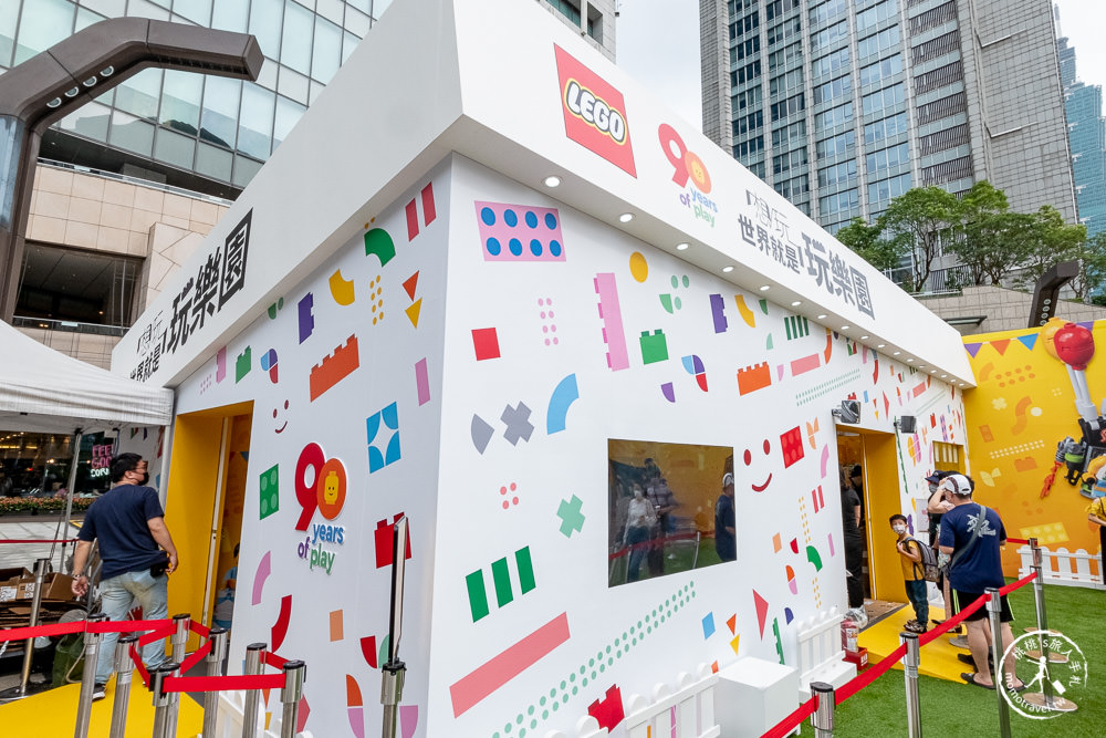 LEGO樂高|想玩世界就是玩樂園|快閃台北統一時代百貨夢廣場|免費玩闖關拿贈品