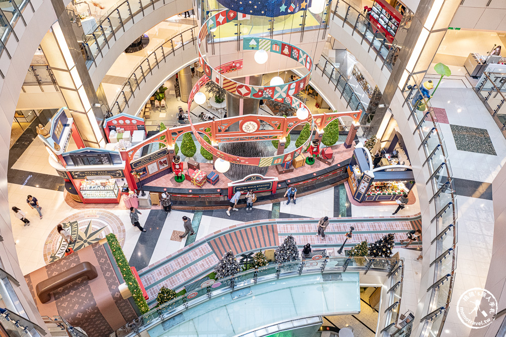 不知道去哪，那就去大江！桃園最好逛的商場，2025年最具話題的年輕人一條街！全桃最美打卡mall 室內聖誕車站、聖誕市集 就在大江購物中心！