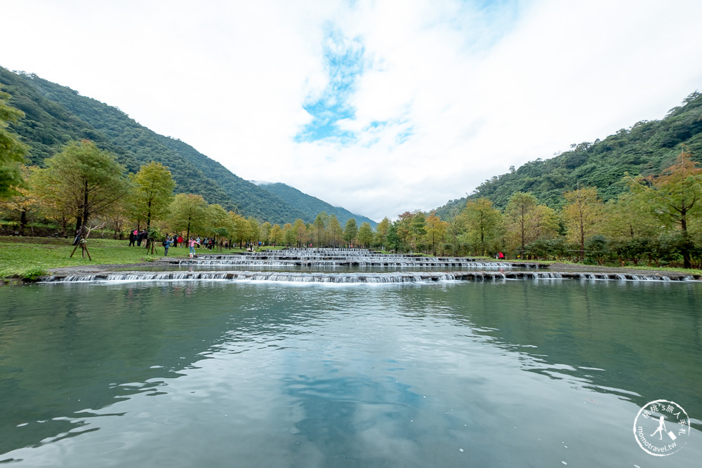 宜蘭礁溪景點|三層坪水土保持農塘教育園區-階梯瀑布+水漾落羽松|何時開放.如何預約.詳細介紹