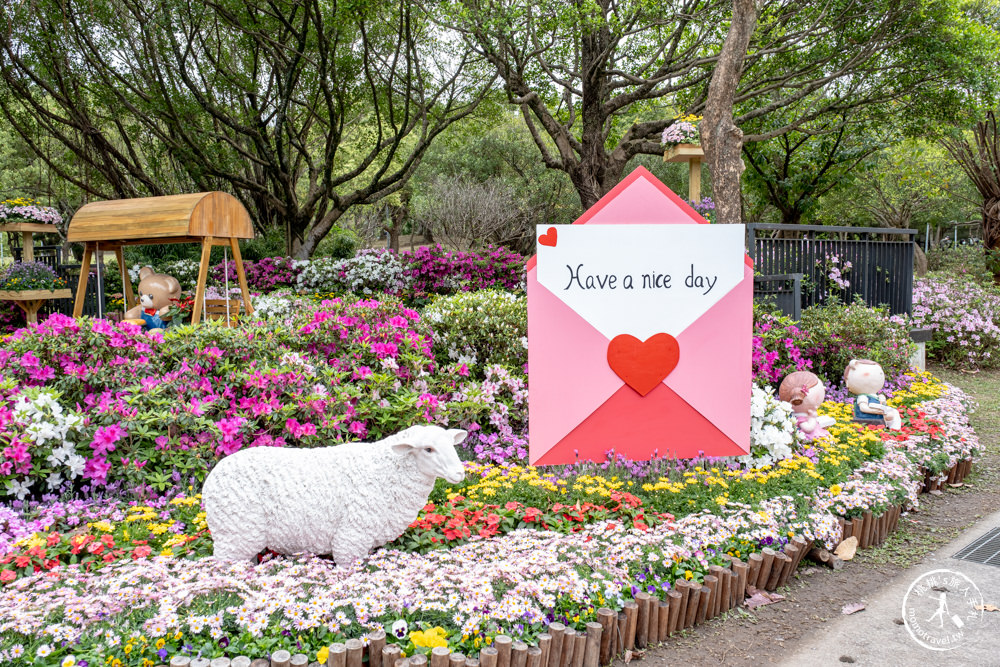 台北大安景點|大安森林公園杜鵑花季|市區賞花推薦景點.搭捷運就能到.最新花況.活動時間介紹