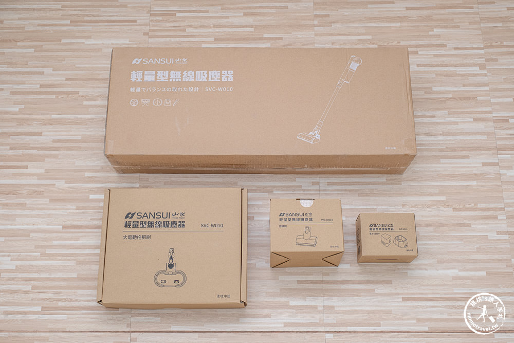 SANSUI山水．輕量濕拖無線吸塵器．吸塵濕拖除螨全包辦．雙電池60分續航有力．一鍵倒塵不髒手！