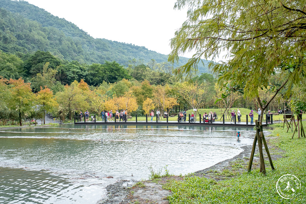 宜蘭礁溪景點|三層坪水土保持農塘教育園區-階梯瀑布+水漾落羽松|何時開放.如何預約.詳細介紹