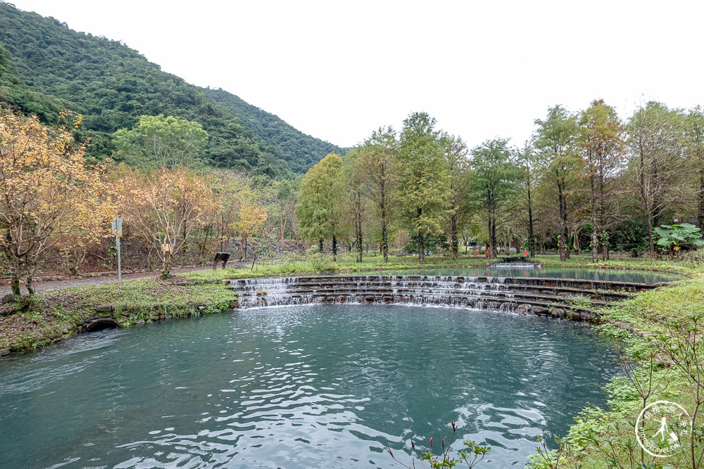 宜蘭礁溪景點|三層坪水土保持農塘教育園區-階梯瀑布+水漾落羽松|何時開放.如何預約.詳細介紹