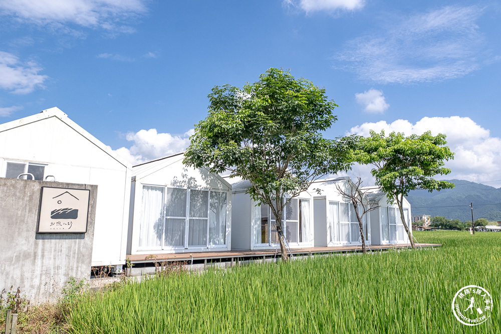 宜蘭三星住宿|和煦人野純白小屋，住進稻田中央的純白小屋，享受療癒田園慢旅行