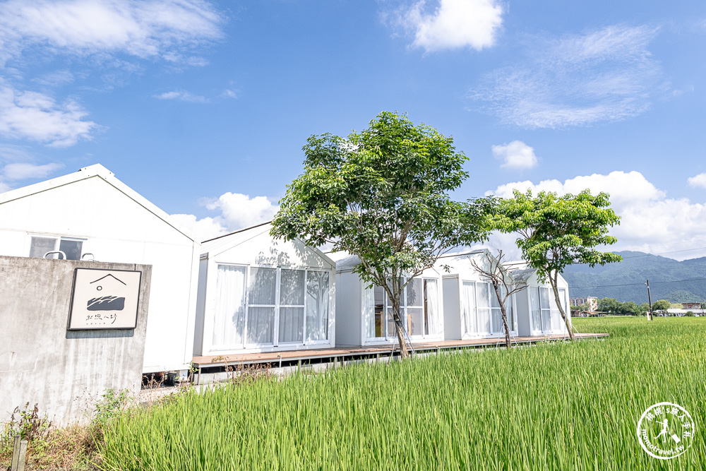 宜蘭三星住宿|和煦人野純白小屋，住進稻田中央的純白小屋，享受療癒田園慢旅行