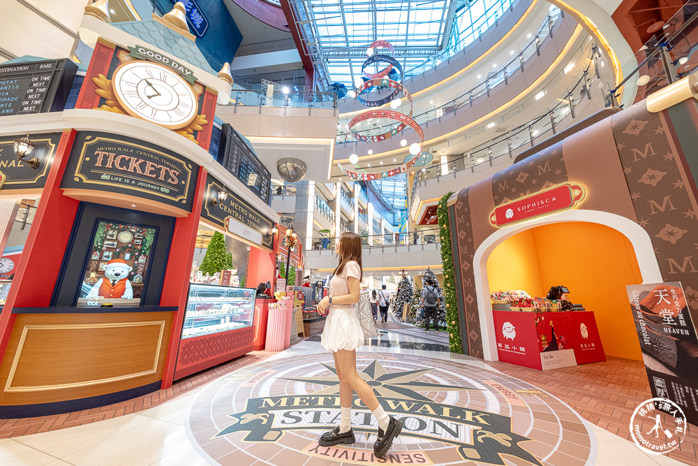 不知道去哪，那就去大江！桃園最好逛的商場，2025年最具話題的年輕人一條街！全桃最美打卡mall 室內聖誕車站、聖誕市集 就在大江購物中心！