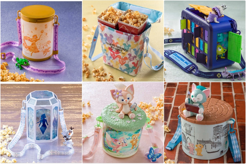 2026最新東京迪士尼爆米花桶地圖(陸地+海洋)爆米花桶位置/價錢/口味/詳細攻略