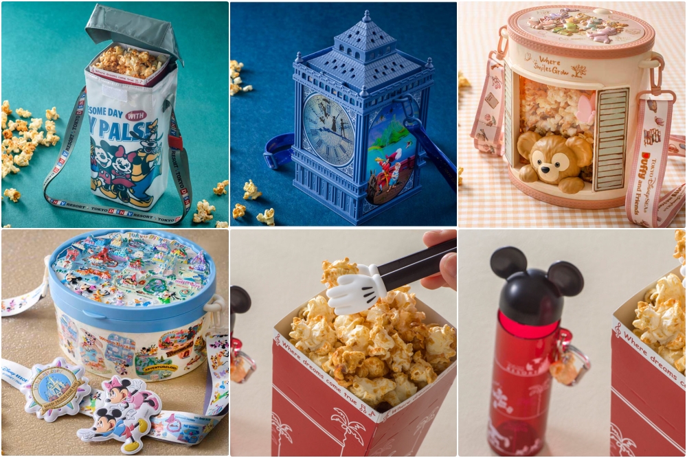 2026最新東京迪士尼爆米花桶地圖(陸地+海洋)爆米花桶位置/價錢/口味/詳細攻略