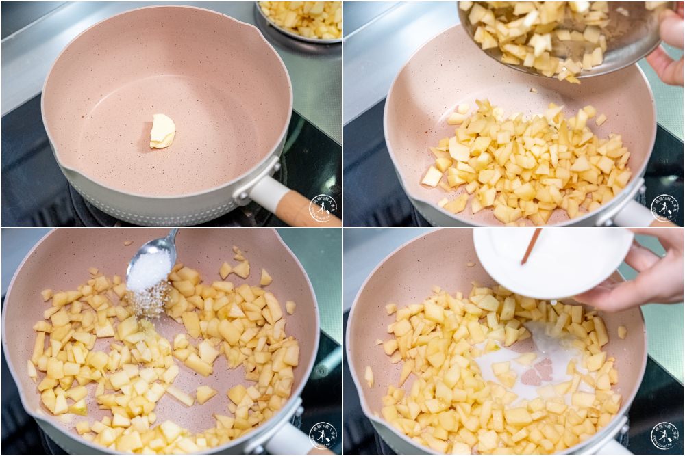 桃桃簡單料理-氣炸鍋食譜》吐司蘋果派│不用下油鍋也能快速炸出香酥口感！