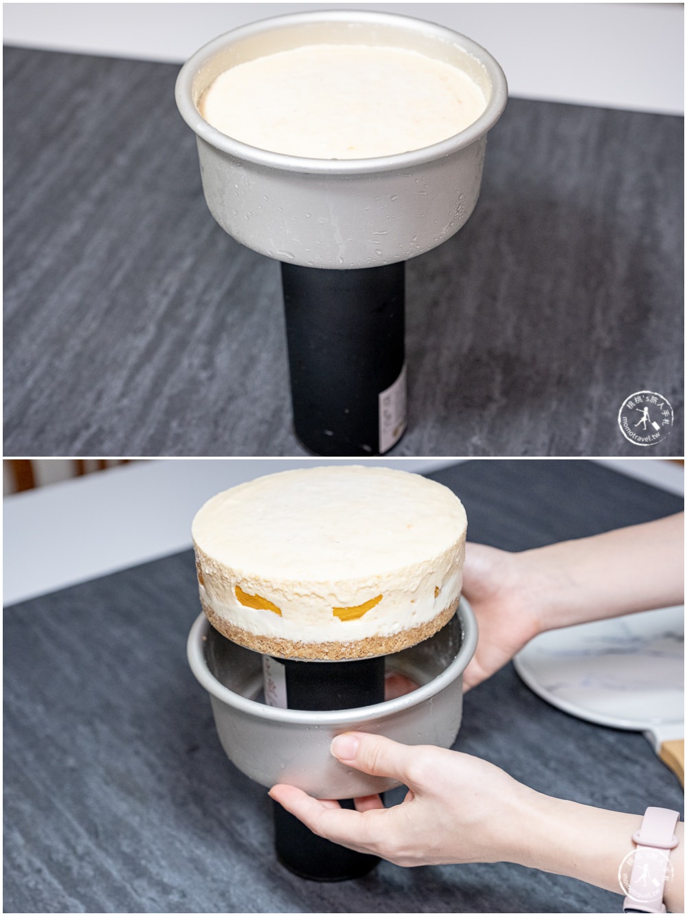 桃桃簡單料理-甜點食譜》芒果乳酪蛋糕(免烤箱)│在家簡單做甜點，親子甜點DIY作法教學