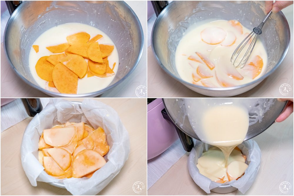 桃桃簡單料理-氣炸鍋食譜》地瓜千層蛋糕│自己動手做甜點，健康好吃低負擔