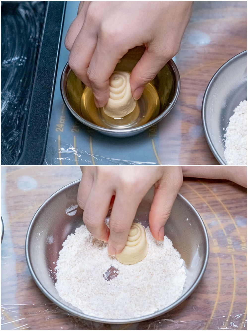 桃桃簡單料理-麵包食譜》古早蜂蜜小麵包│脆底鬆軟.層層剝開的好吃做法