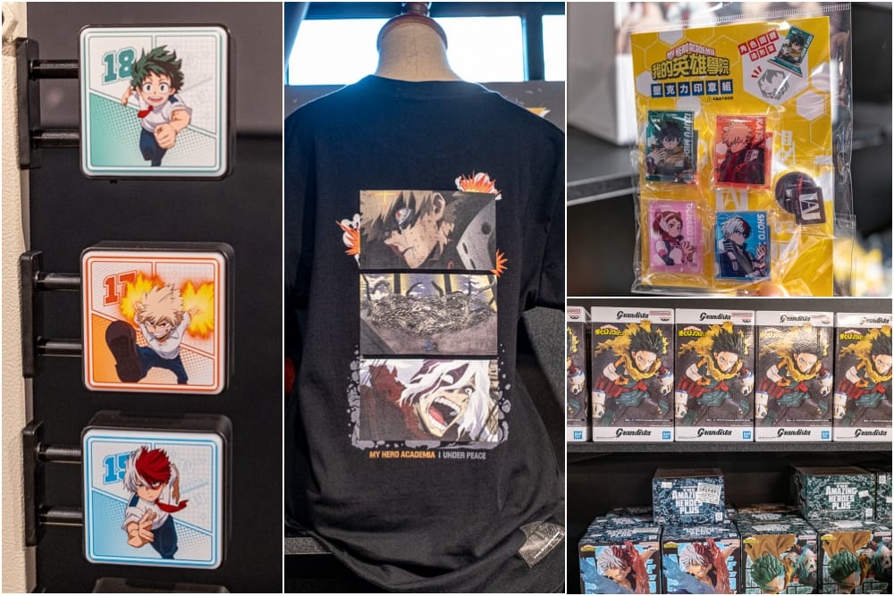 快閃店|我的英雄學院最終季快閃店就在台北松菸-必拍角色打卡牆.百款限定周邊推薦(展期.門票.周邊商品)