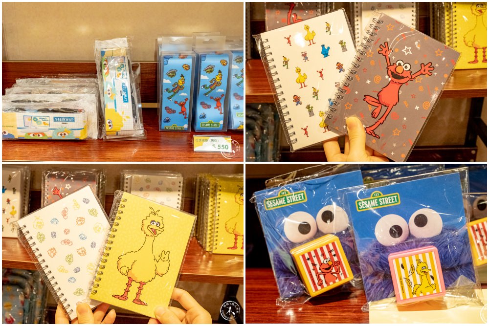 芝麻街快閃店|同學們上課啦~ELMO.Cookie Monster.大鳥Big Bird|台北華山文創期間限定登場