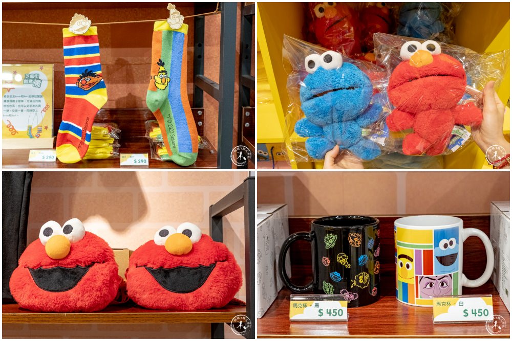 芝麻街快閃店|同學們上課啦~ELMO.Cookie Monster.大鳥Big Bird|台北華山文創期間限定登場